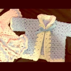 Hand Made Baby sweater sets